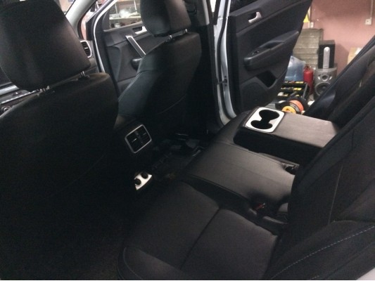 Каркасные авточехлы на KIA Sportage 4 Каркасные авточехлы на KIA Sportage 4